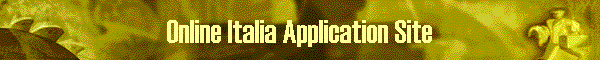 Online Italia Application Site